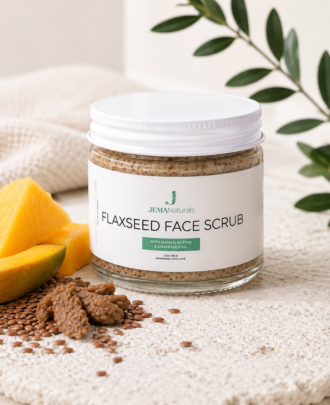 Flaxseed Face Scrub